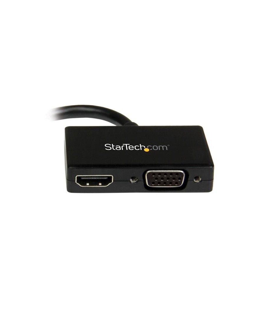 StarTech.com Adaptador Mini DP de Audio/Vídeo para Viajes - Conversor Mini DisplayPort a HDMI o VGA - 1920x1200 1080p - Imagen 4