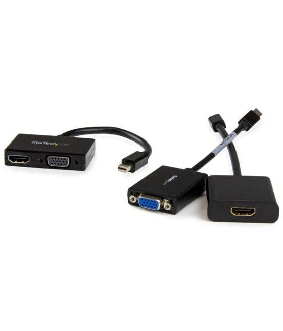 StarTech.com Adaptador Mini DP de Audio/Vídeo para Viajes - Conversor Mini DisplayPort a HDMI o VGA - 1920x1200 1080p - Imagen 5
