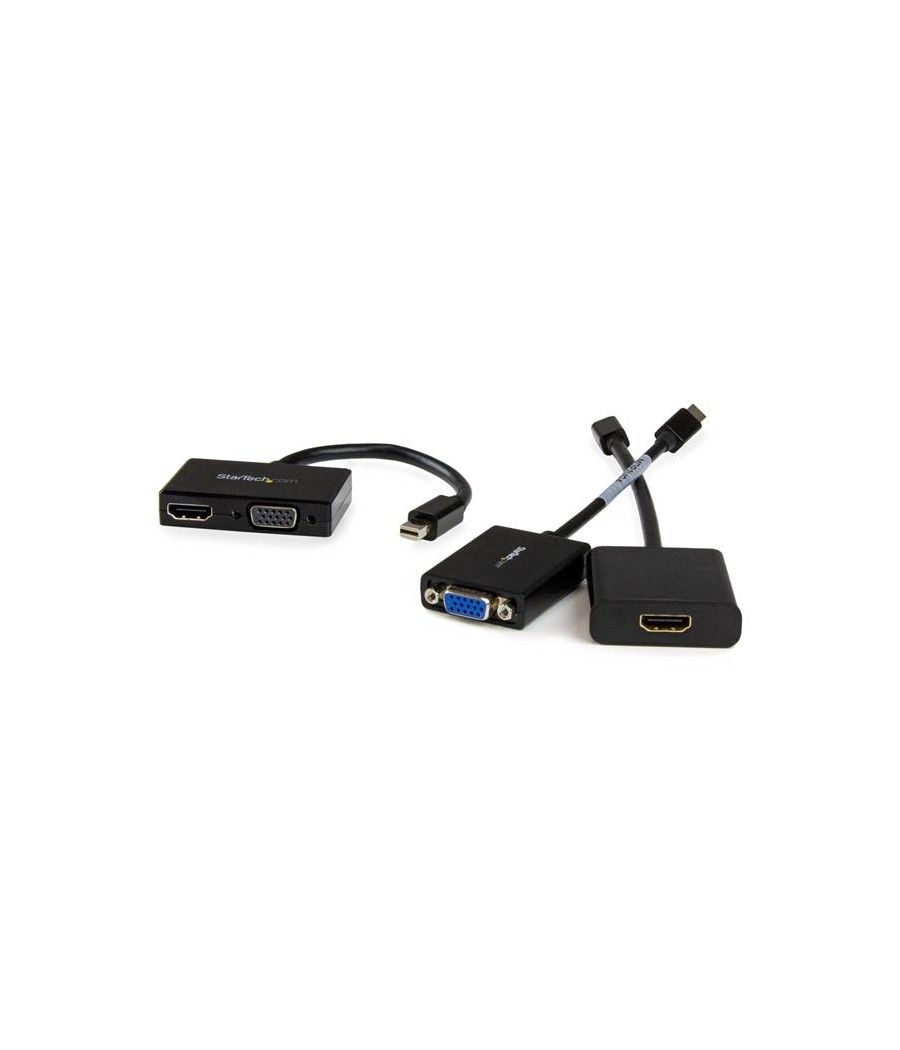 StarTech.com Adaptador Mini DP de Audio/Vídeo para Viajes - Conversor Mini DisplayPort a HDMI o VGA - 1920x1200 1080p - Imagen 5