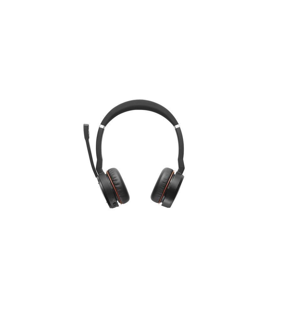 Jabra Evolve 75 Auriculares Inalámbrico y alámbrico Diadema Llamadas/Música Bluetooth Negro