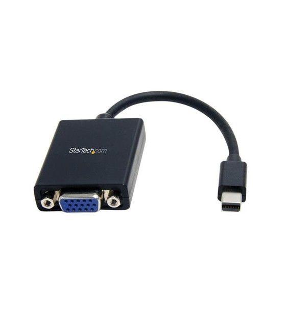 StarTech.com Adaptador Conversor de Vídeo Mini DisplayPort DP a VGA - 1920x1200 - Cable Convertidor Activo - Imagen 1