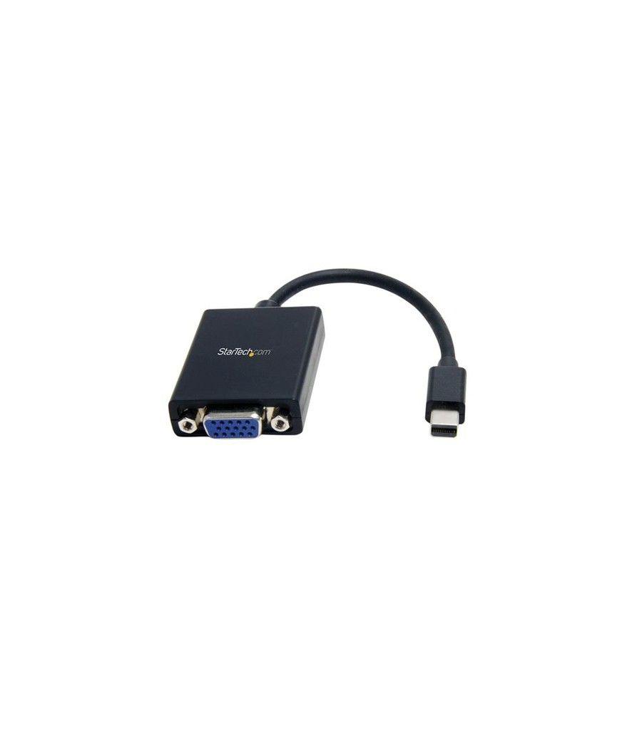 StarTech.com Adaptador Conversor de Vídeo Mini DisplayPort DP a VGA - 1920x1200 - Cable Convertidor Activo - Imagen 1