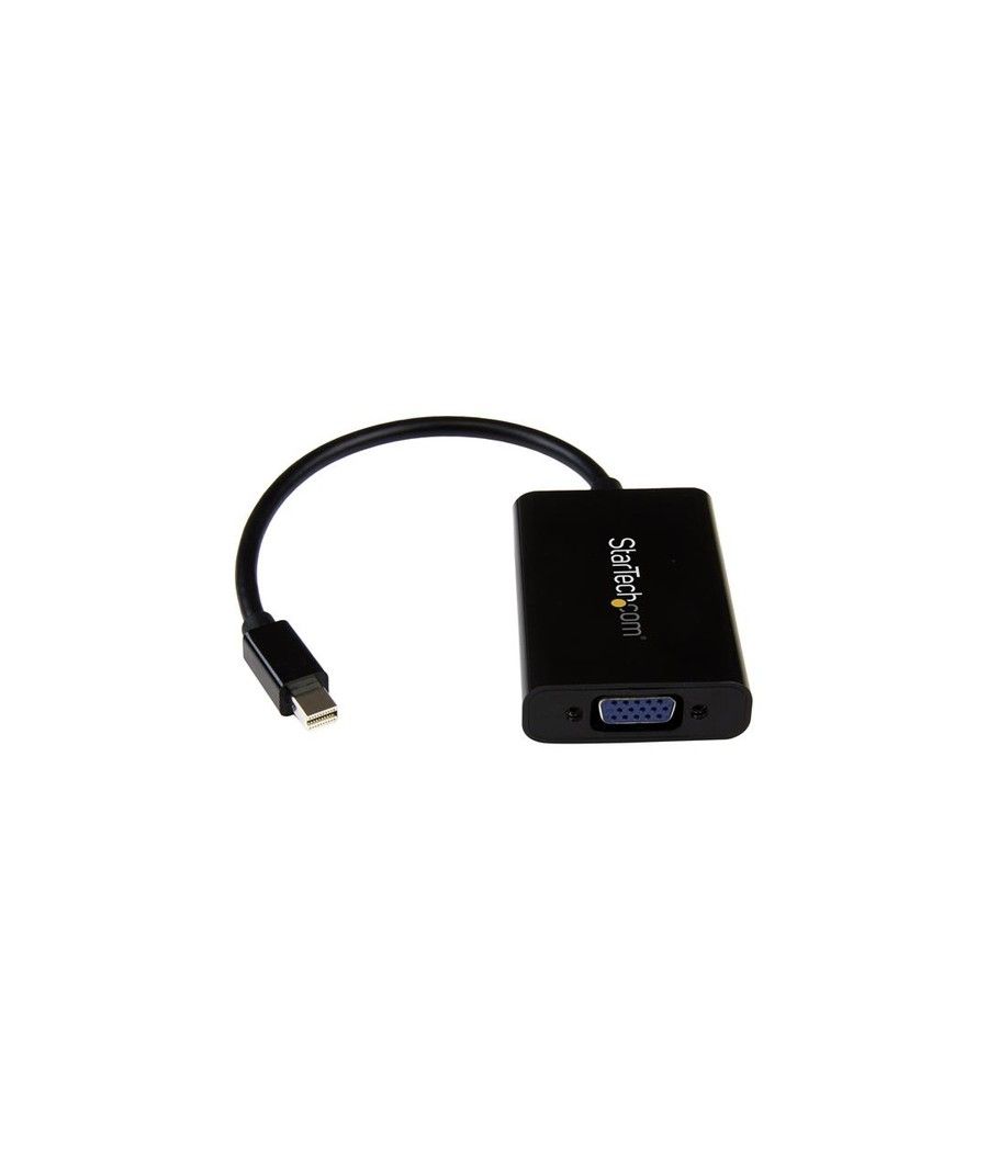 StarTech.com Adaptador de vídeo Mini DisplayPort a VGA con audio - Imagen 1