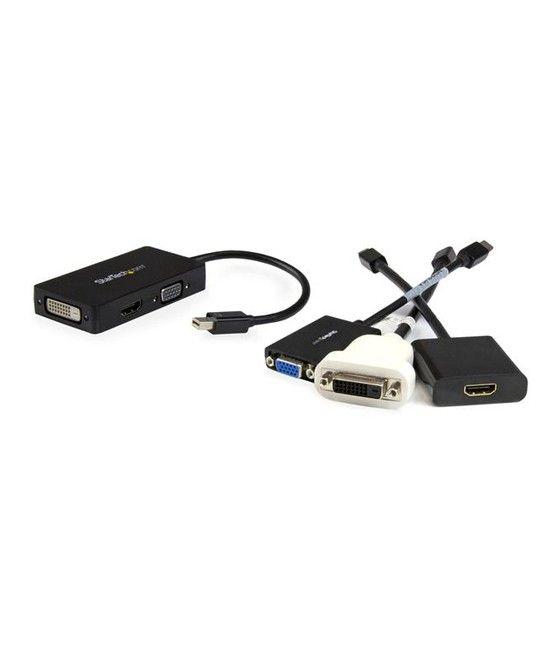 StarTech.com Adaptador Conversor de Mini DisplayPort a VGA DVI o HDMI - Convertidor A/V 3 en 1 para viajes - Imagen 5