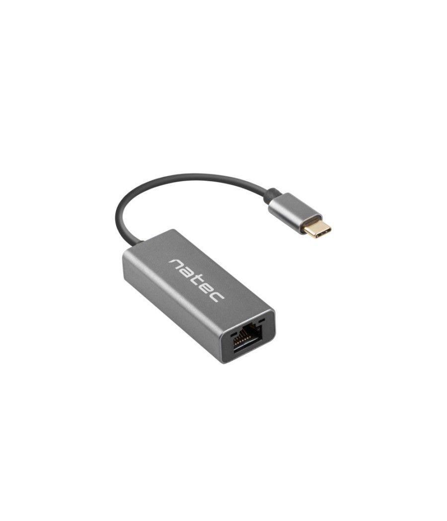 Adaptador natec cricket usb-c 3.1 a ethernet rj45 1gb