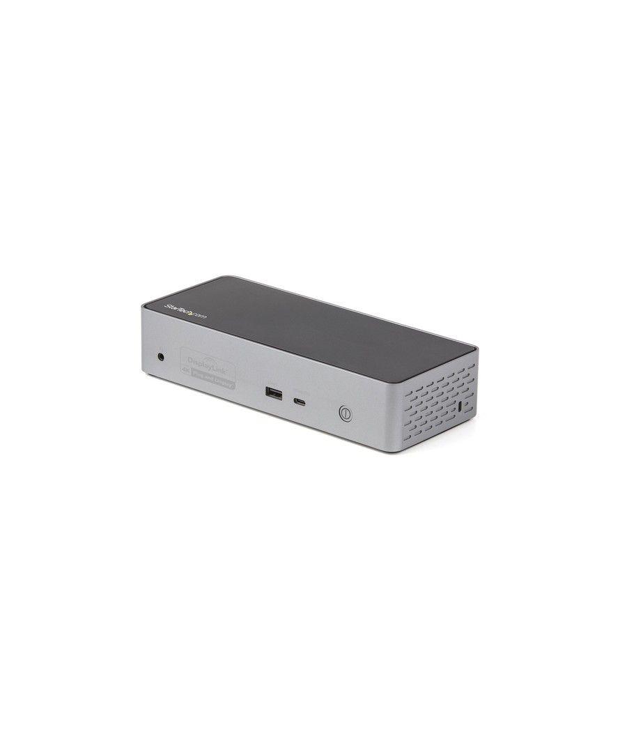 StarTech.com Mini Docking Station USB-C - Replicador de Puertos para 4 Monitores DisplayPort y HDMI 4K 60Hz - con PD de 100W - H