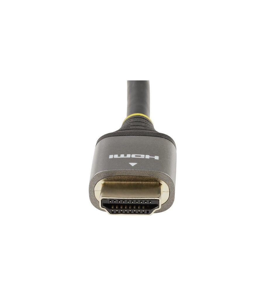 StarTech.com Cable 5m HDMI 2.0 de Alta Velocidad con Ethernet con Certificación Premium - Cable HDMI de 4K a 60Hz - HDR10 - ARC 