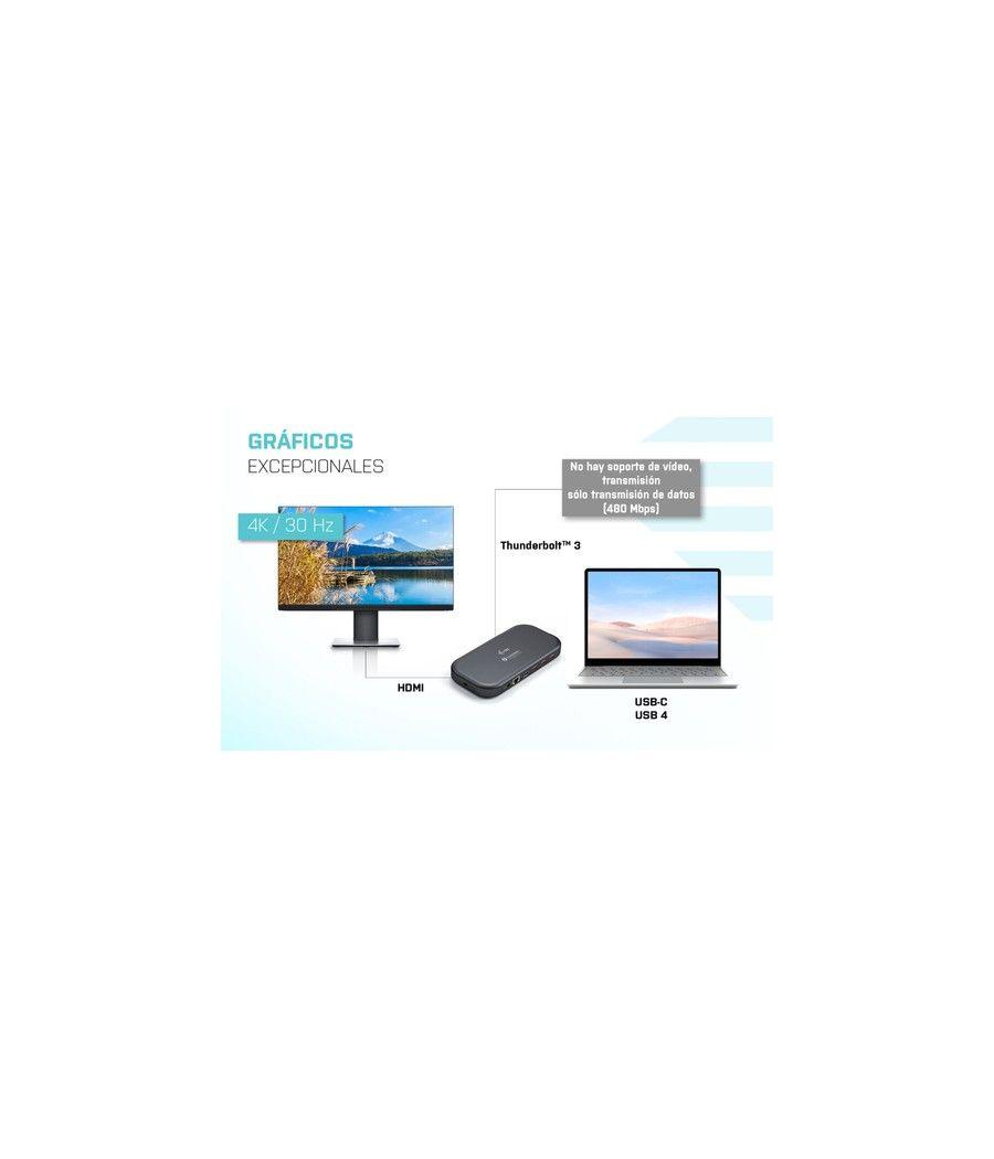 i-tec Thunderbolt 3/USB-C Dual 4K Docking Station + USB-C to DisplayPort Cable (1,5 m) + Power Delivery 60W