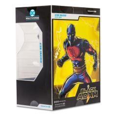 Figura mcfarlane toys megafigura dc black adam atom smasher