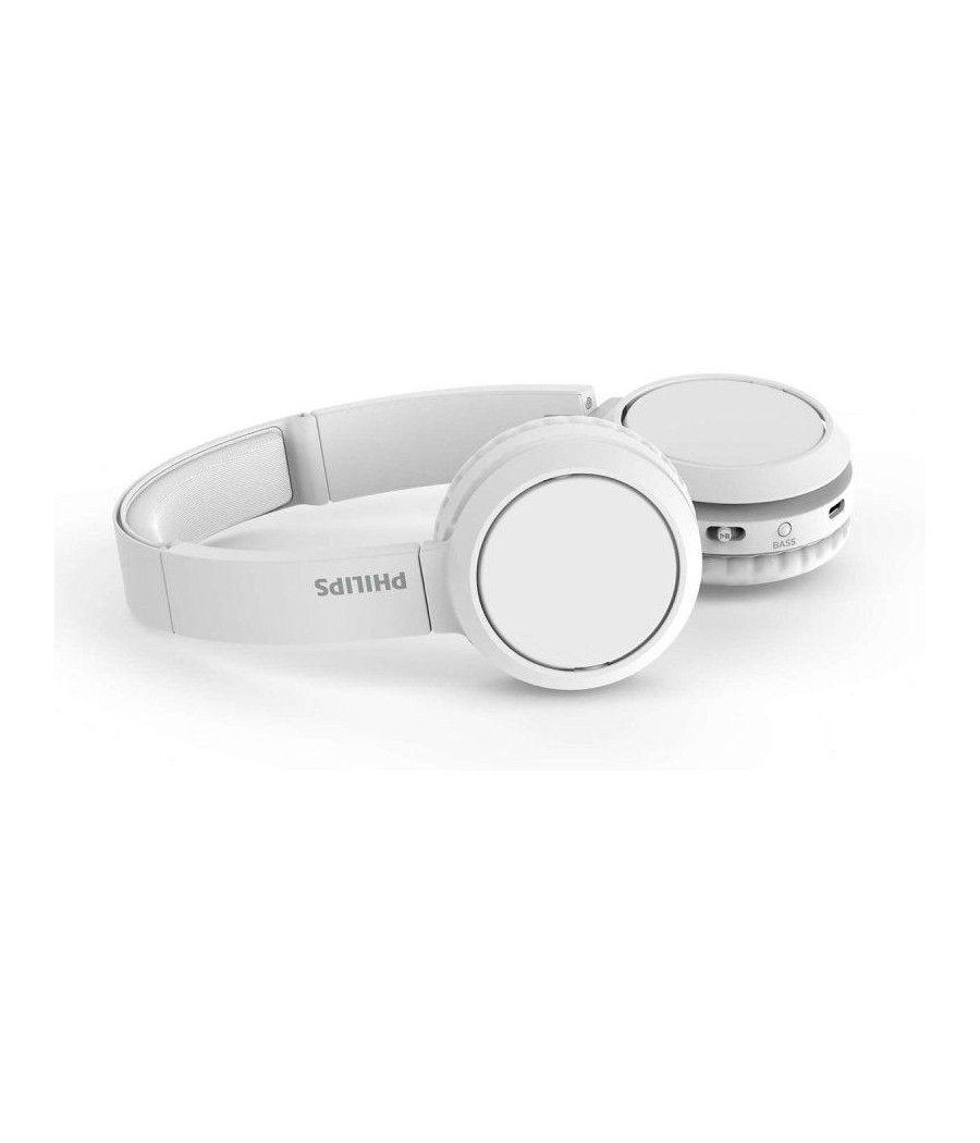 Auriculares inalámbricos philips tah4205/ con micrófono/ bluetooth/ blancos