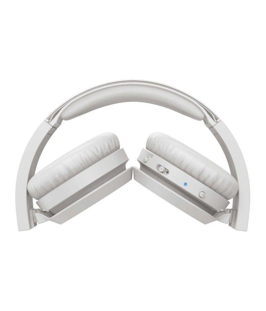 Auriculares inalámbricos philips tah4205/ con micrófono/ bluetooth/ blancos