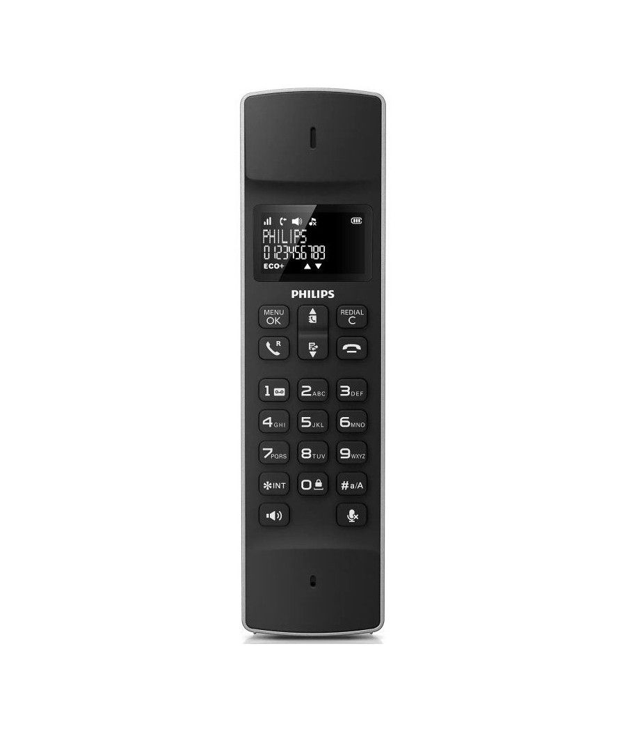 Teléfono inalámbrico philips m4501b/34/ negro