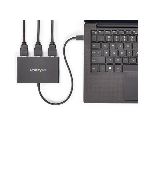 StarTech.com MSTCDP123HD Adaptador gráfico USB 3840 x 2160 Pixeles Negro - Imagen 5