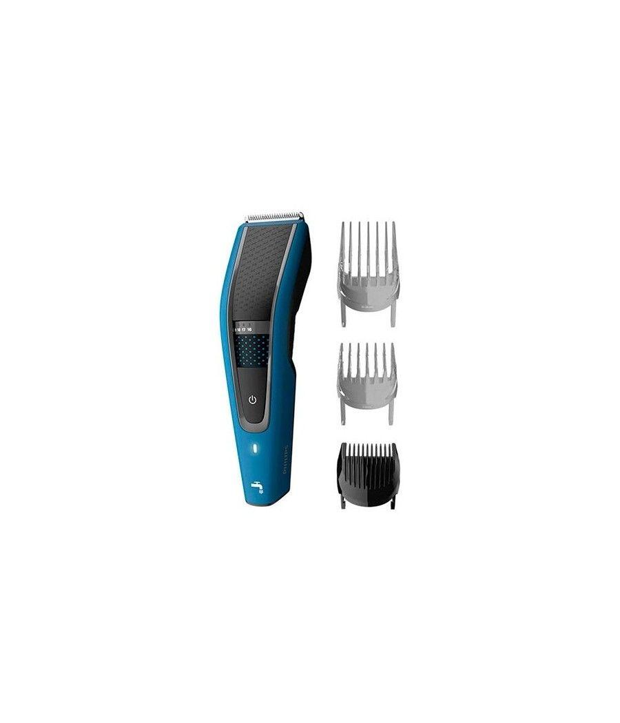 Cortapelos philips hairclipper 5000 hc5612 - 15 28 ajustes - 3 peines - 0.5 - 28mm - 75m autonomia - lavable