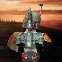 Figura estatua busto diamond select toys star wars legends in 3d boba fett episodio v escala 1 - 2