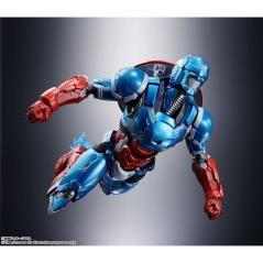 Figura tamashii nations marvel tech on avengers sh figuarts capitan america