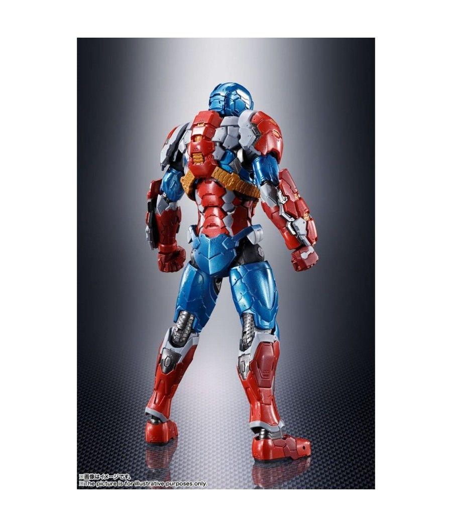 Figura tamashii nations marvel tech on avengers sh figuarts capitan america