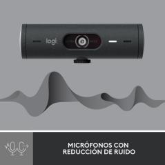 Logitech Brio 500 cámara web 4 MP 1920 x 1080 Pixeles USB-C Grafito