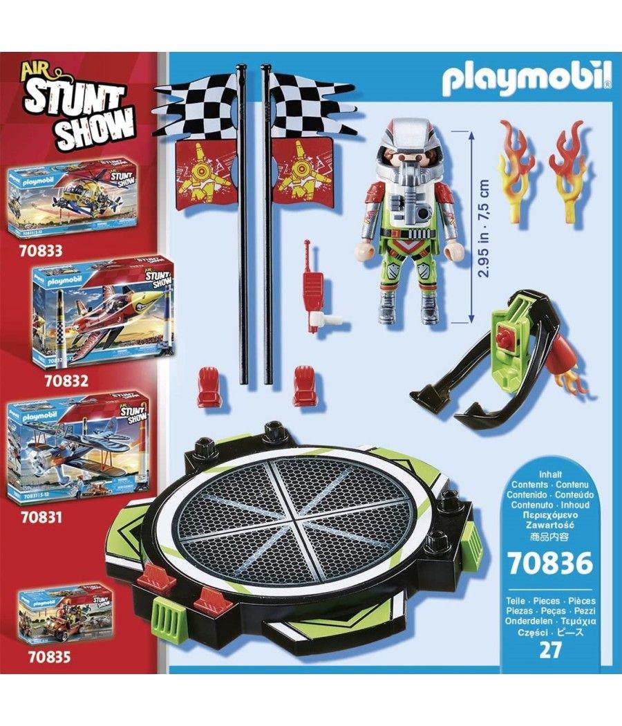 Playmobil air stuntshow mochila propulsora