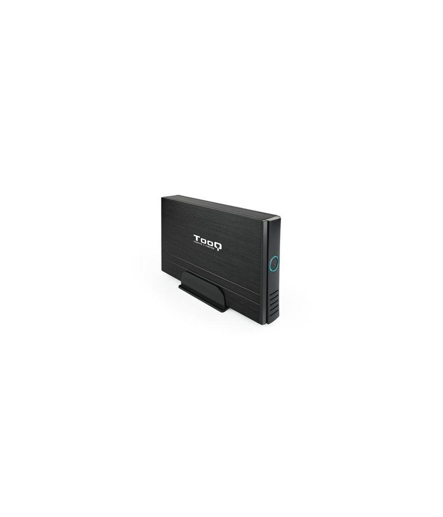 Caja externa tooq tqe - 3520b para hdd 3.5pulgadas sata usb 2.0 negro