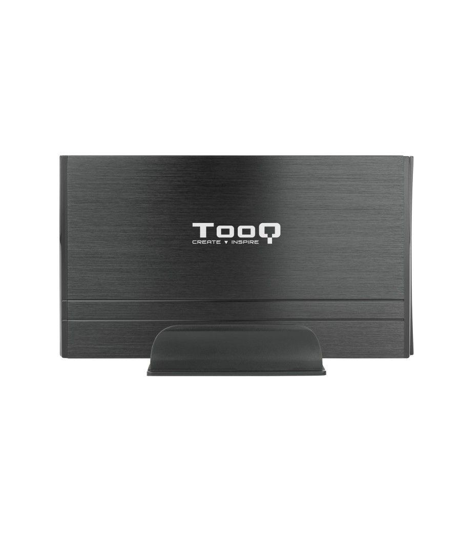 Caja externa tooq tqe - 3520b para hdd 3.5pulgadas sata usb 2.0 negro