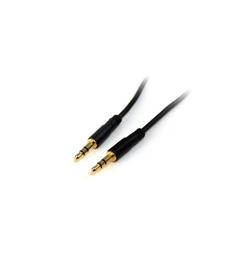 StarTech.com Cable de 3m Delgado de Audio Estéreo de 3,5mm - Macho a Macho - Imagen 2