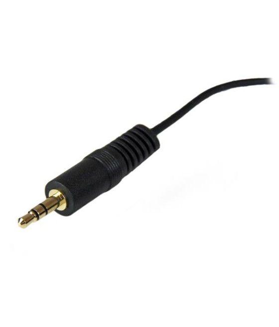 StarTech.com Cable de 3,6m Alargador Extensor de Audio Mini Jack 3,5mm Chapado en Oro para Auriculares - Macho a Hembra - Imagen