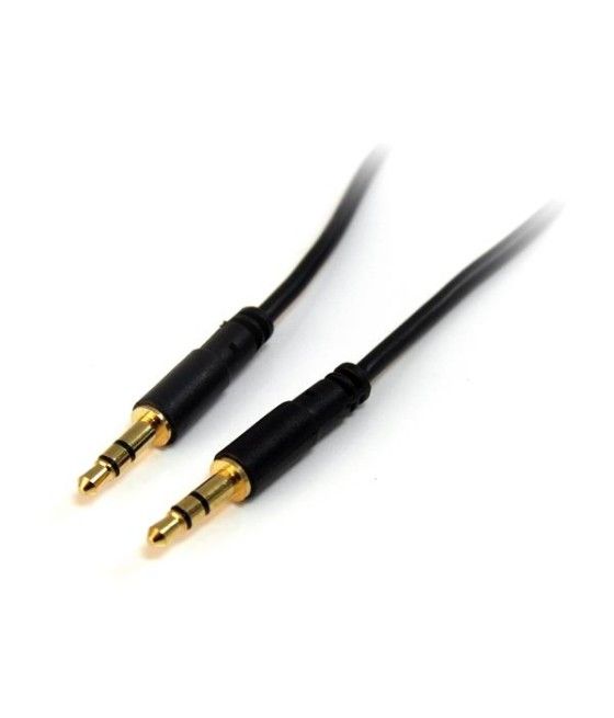 StarTech.com Cable Delgado de 91cm de Audio Estéreo Conector Mini Jack 3,5mm - Plug TRRS - Macho a Macho - Imagen 2