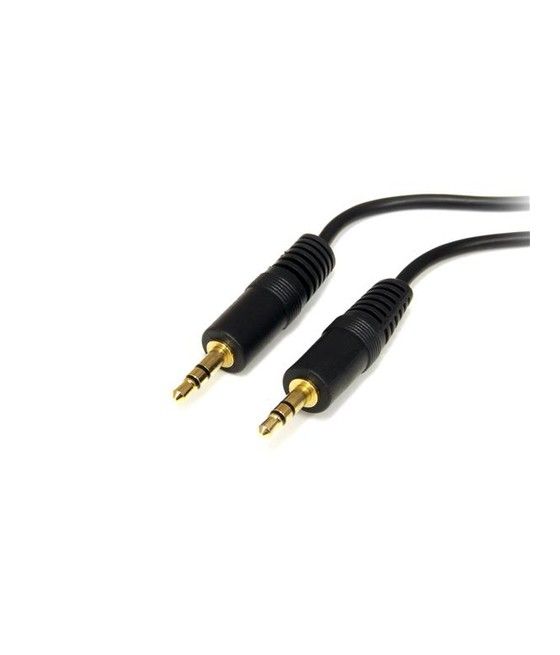 StarTech.com 6ft 3.5mm cable de audio 1,8 m 3,5mm Negro - Imagen 1