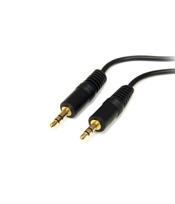 StarTech.com 6ft 3.5mm cable de audio 1,8 m 3,5mm Negro - Imagen 2