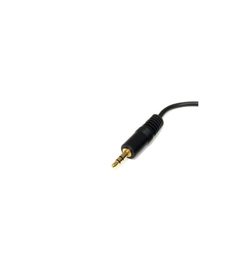 StarTech.com 6ft 3.5mm cable de audio 1,8 m 3,5mm Negro - Imagen 3