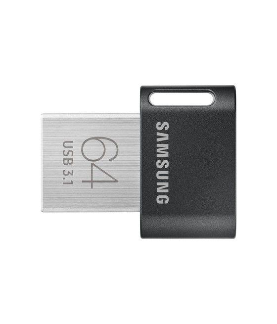 Samsung MUF-64AB unidad flash USB 64 GB USB tipo A 3.2 Gen 1 (3.1 Gen 1) Gris, Plata - Imagen 1
