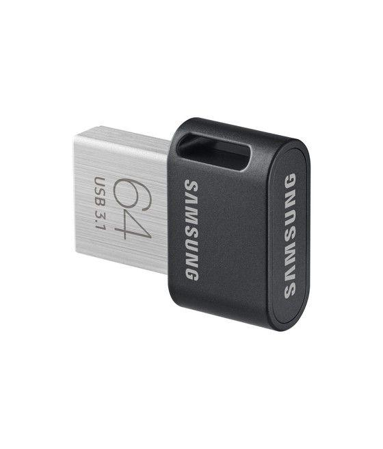 Samsung MUF-64AB unidad flash USB 64 GB USB tipo A 3.2 Gen 1 (3.1 Gen 1) Gris, Plata - Imagen 3