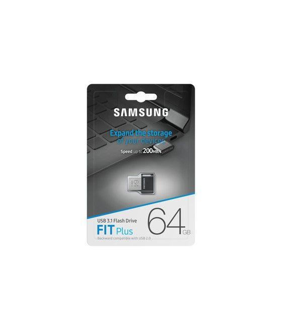Samsung MUF-64AB unidad flash USB 64 GB USB tipo A 3.2 Gen 1 (3.1 Gen 1) Gris, Plata - Imagen 7