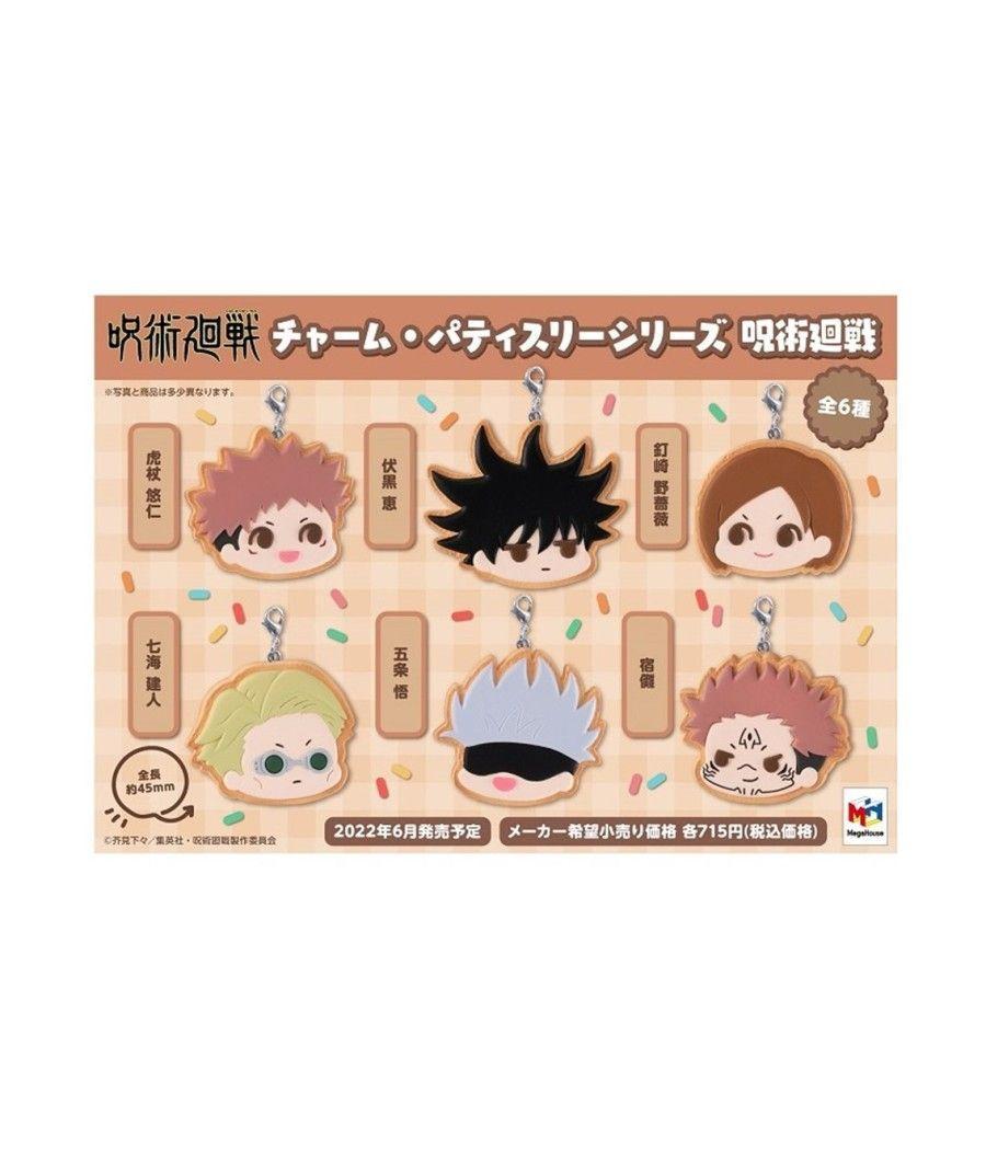 Surtido 6 figuras megahouse jujutsu kaisen charm patisserie