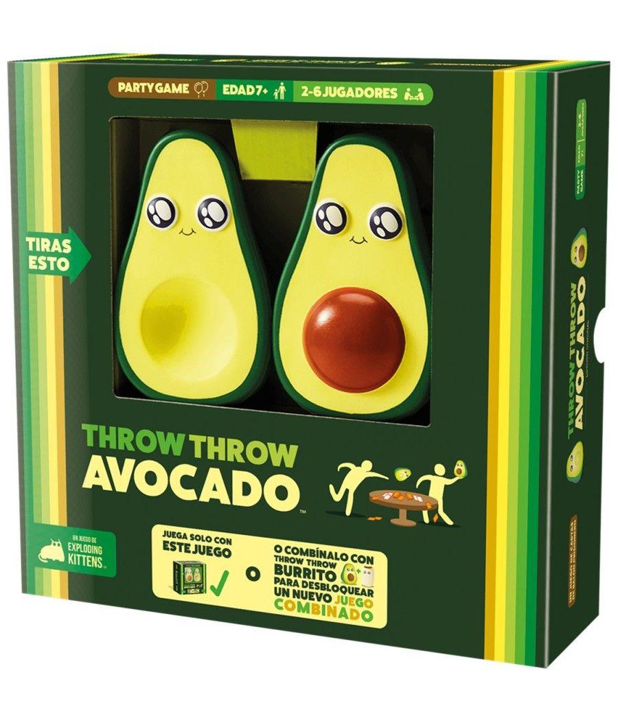 Juego de mesa throw throw avocado pegi 7