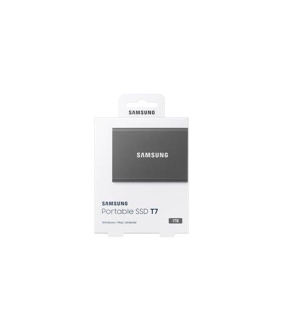 Samsung Portable SSD T7 1000 GB Gris - Imagen 8