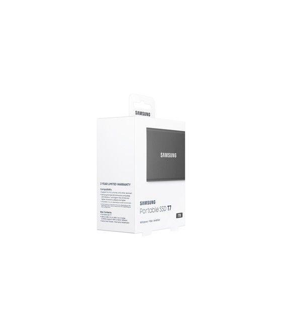 Samsung Portable SSD T7 1000 GB Gris - Imagen 10