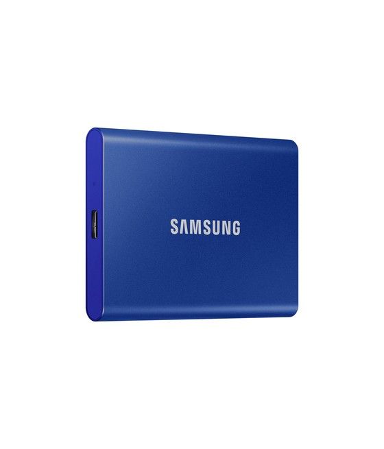 Samsung Portable SSD T7 2000 GB Azul - Imagen 2