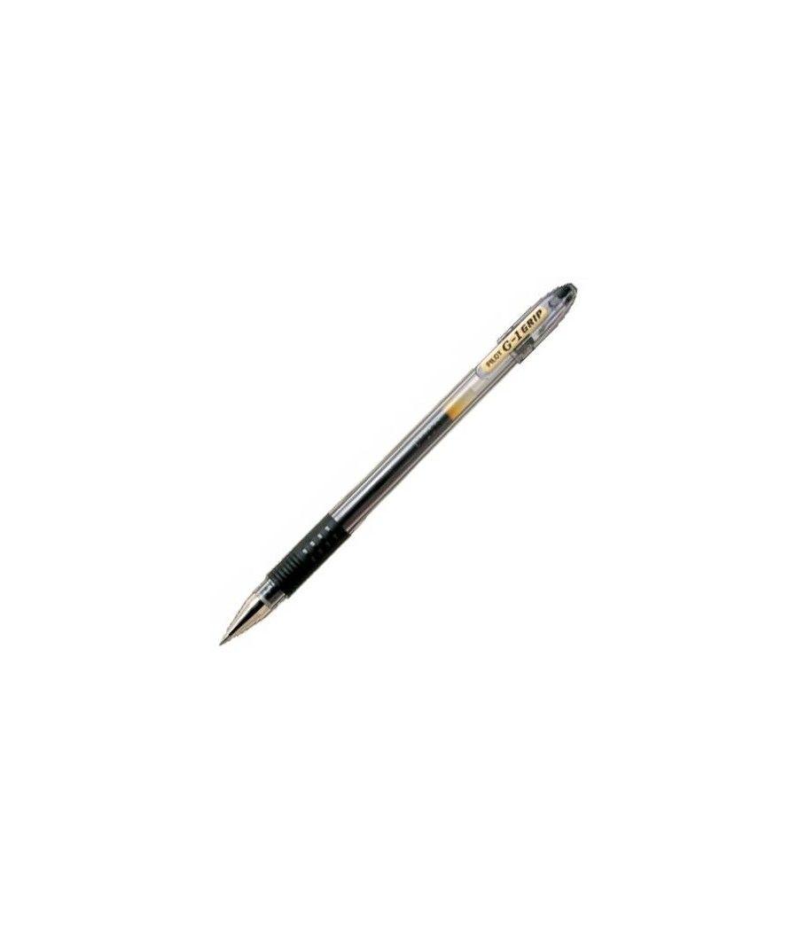 Pilot roller g-1 grip tinta de gel 0,7 negro pack 12 unidades