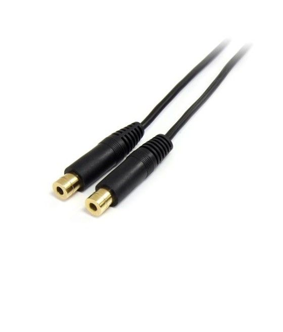 StarTech.com Cable 15cm Audio Splitter Divisor de Auriculares Mini-Jack 3,5mm Estéreo Macho a 2x Hembra - Imagen 3