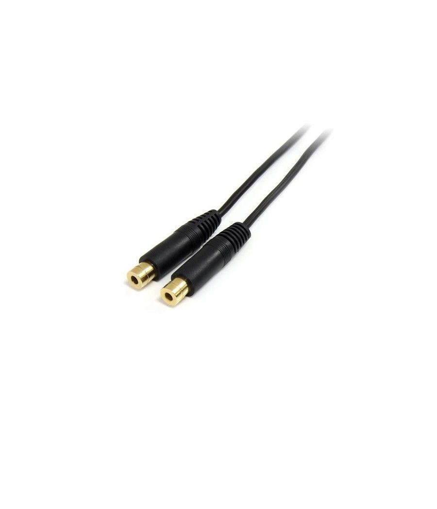 StarTech.com Cable 15cm Audio Splitter Divisor de Auriculares Mini-Jack 3,5mm Estéreo Macho a 2x Hembra - Imagen 3