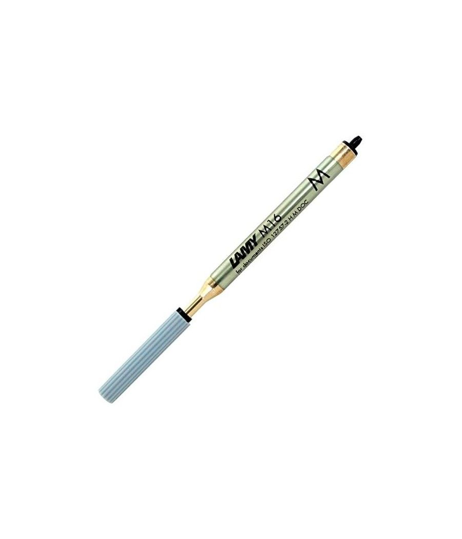 Lamy recambio m16 para bolígrafo punta media 801 tinta negro