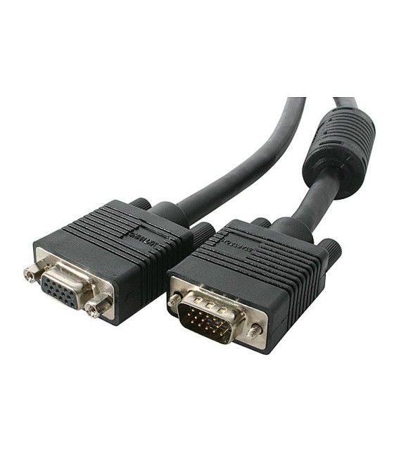StarTech.com Cable de 15m Coaxial Extensor VGA de Alta Resolución para Monitor de Vídeo HD15 Macho a Hembra