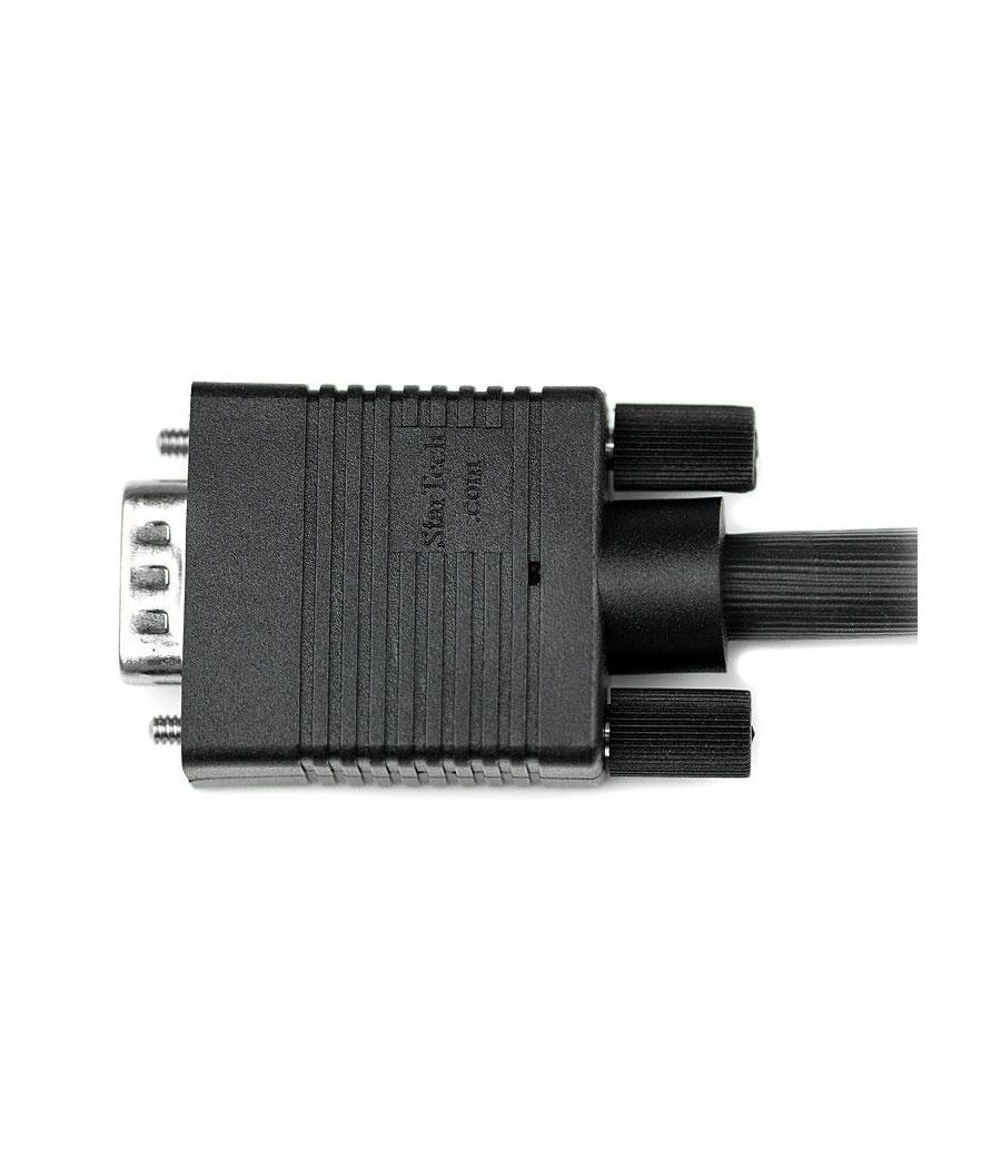 StarTech.com Cable de Vídeo VGA de 2m para Monitor de Ordenador - HD15 Macho a Macho - Negro - Imagen 5