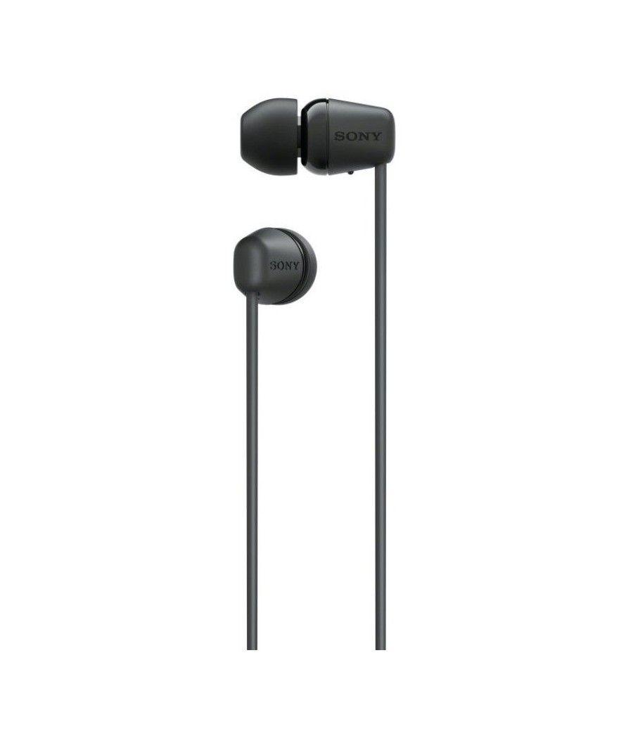 Auriculares inalámbrico intrauditivos sony wi-c100/ con micrófono/ bluetooth/ negros