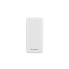 Power bank universal 10000mah usb-c white + cables coolbox