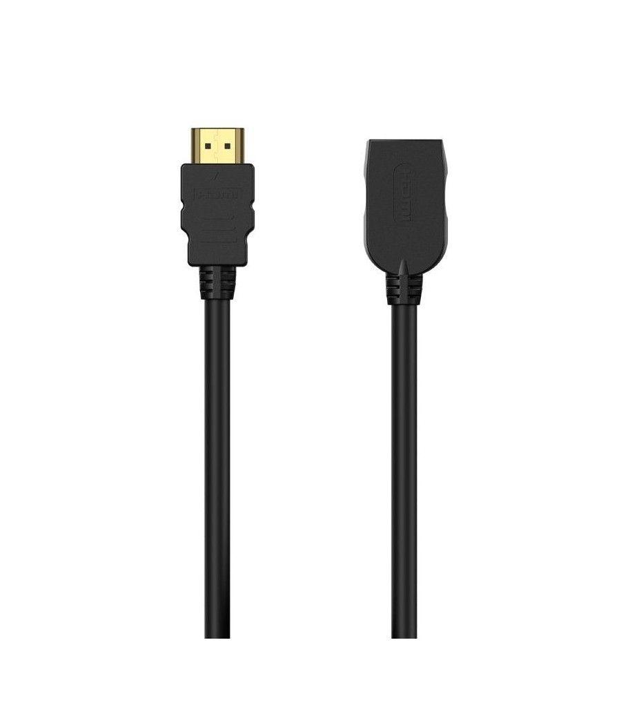 Cable alargador hdmi aisens a120-0544/ hdmi macho - hdmi hembra/ 1m/ negro