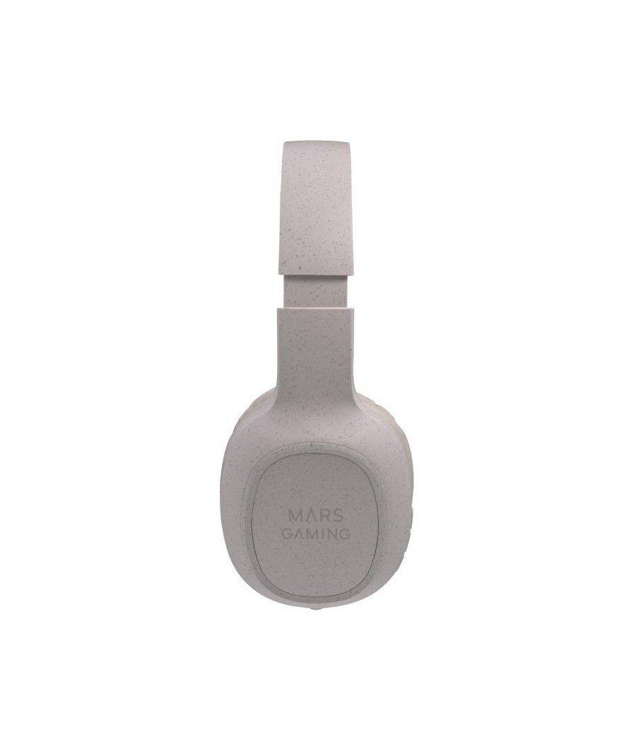 Auriculares inalámbricos mars gaming mhw-eco/ con micrófono/ bluetooth/ jack 3.5/ gris