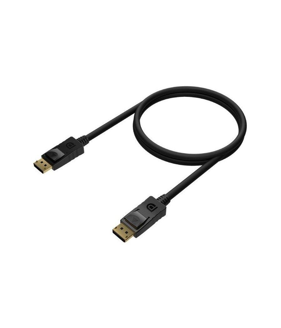 Cable displayport 1.2 4k aisens a124-0548/ displayport macho - displayport macho/ 50cm/ negro